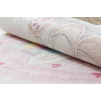 Dětský kusový koberec Bambino 1128 Unicorn cream