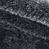 Kusový koberec Brilliant Shaggy 4200 Grey kruh