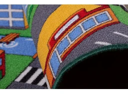 Dětský koberec Vesnička