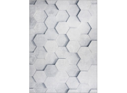 Kusový koberec ANDRE Hexagon 3D 1180