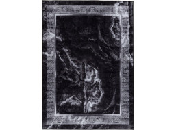 Kusový koberec Miro 51278.810 Marble black / white