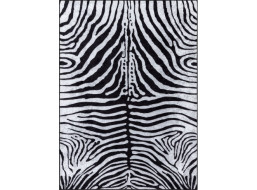 Kusový koberec Miro 51331.803 Zebra black / white