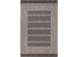 Kusový koberec Floorlux 20001 Silver/Black – na ven i na doma