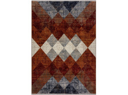 Kusový koberec Cooper Bradley Geo Red