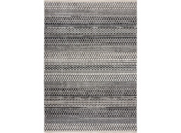 Kusový koberec Santiago Camino Black/White