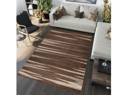 Kusový koberec SARI Dune - tmavě hnědý