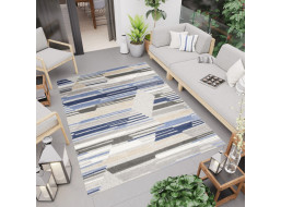 Kusový koberec AVENTURA Diamond - modrý/šedý