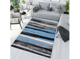Kusový koberec MAYA Dunes - modrý/šedý