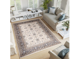 Kusový koberec COLORADO Frame - bílý