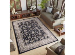 Kusový koberec COLORADO Rim - tmavě šedý