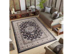 Kusový koberec COLORADO Rosette - tmavě šedý