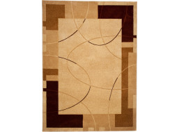 Kusový koberec ANTOGYA Modern - krémový/hnědý