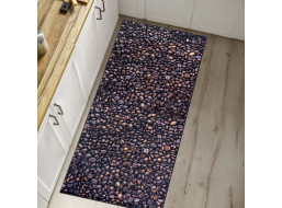 Běhoun do kuchyně KITCHEN - Kávová zrna