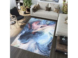 Kusový koberec TOSCANA Bird 2 - modrý/červený