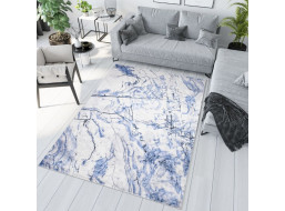 Kusový koberec TOSCANA Ice - modrý/bílý