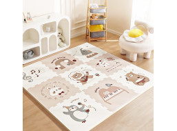 2Kids Toys Podložka na hraní Zvířecí párty 9 dílů