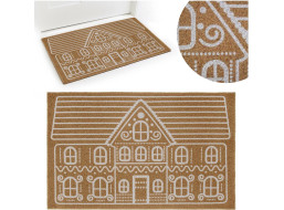 Rohožka GINGER BREAD HOUSE 50x80 cm - přírodní