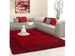 Kusový koberec Life Shaggy 1503 red, 100x200 cm