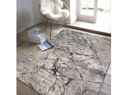 Kusový koberec PANNE stone - odstíny hnědé