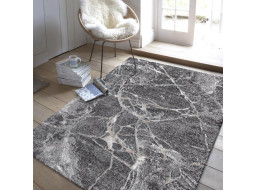 Kusový koberec PANNE stone - odstíny šedé