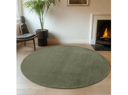 Kusový koberec Joy 1400 green kruh