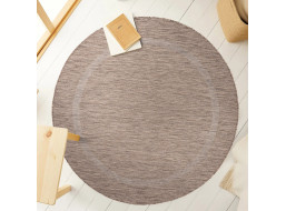 Kusový koberec Relax 4311 Brown kruh