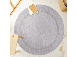 Kusový koberec Relax 4311 Silver kruh