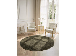 Kusový koberec Brilliance Prisma 106313 Green z kolekce Elle kruh