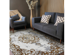 Kusový koberec Allure 1961 gold/white