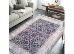 Kusový koberec HONOR New - Baroque - tmavě šedý/šedý