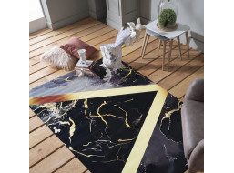 Kusový koberec Black&Gold - Noldo, 60x100 cm
