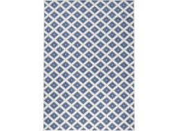 Kusový oboustranný koberec Twin 103128 blue creme