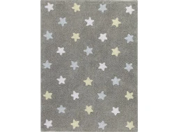 Ručně tkaný kusový koberec Tricolor Stars Grey-Blue