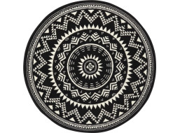 Kusový koberec Celebration 103441 Valencia Black kruh