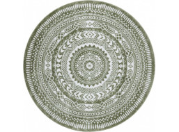 Kusový koberec Napkin green kruh