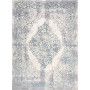 Kusový koberec Core W7161 Vintage rosette blue/cream and grey