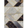Kusový koberec Flair 105610 Noble Black Grey Gold