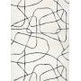 Kusový koberec Mode 8522 abstract cream/black