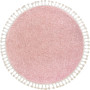 Kusový koberec Berber 9000 pink kruh