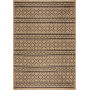 Kusový koberec Printed Jute Luis Natural/Black