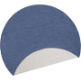 Kusový oboustranný koberec Twin 103100 blue creme circle
