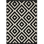 Kusový koberec Gloria new black/cream