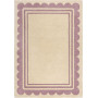 Ručně všívaný kusový koberec Lois Scallop Purple