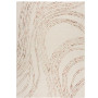 Kusový koberec Memphis Abstract Swirl Natural/Orange