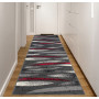 Běhoun TAPIS Linocut - šedý/červený