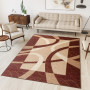 Kusový koberec TAPIS Ribbon - hnědý/béžový