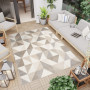 Kusový koberec AVENTURA Geometric - krémový/béžový