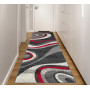 Běhoun TAPIS Winding - šedý/červený
