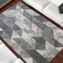 Kusový koberec STIVA geometric - šedý