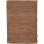 Ručně všívaný kusový koberec Asra wool hnědá
